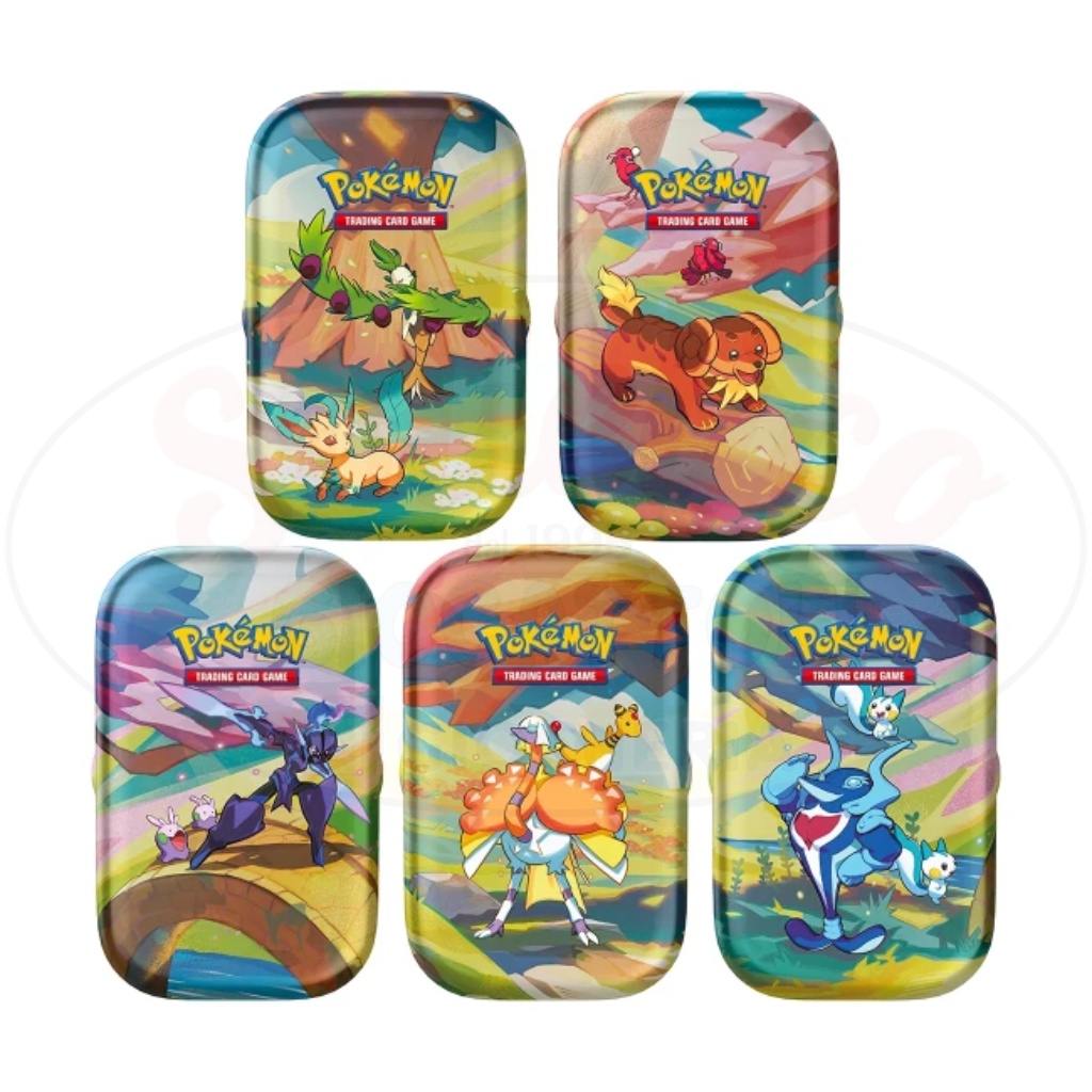 4 Box da 10 Mini Tin Paldea Sfavillante - immagine 5
