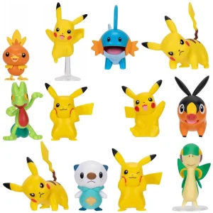 Pokemon Battle Figure Pack Personaggi – Assortito – Jazwares | 3cm x 2cm x 5cm