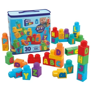 Set di blocchi ABC – MEGA BLOKS – Fisher Price | 20cm x 9cm x 20cm